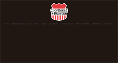 Desktop Screenshot of districtchophouse.com