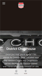 Mobile Screenshot of districtchophouse.com